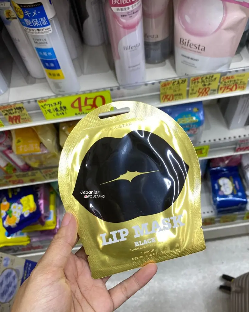 Kocostar lip mask (mint,perl,pink,black cherry).webp